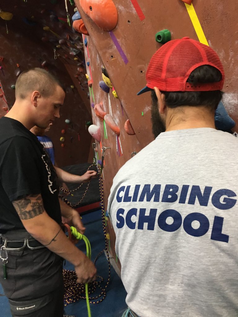 outdoor top rope anchors
